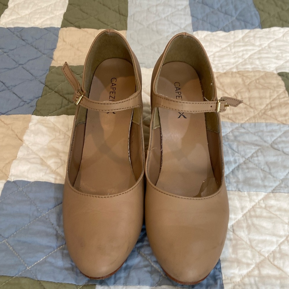 Capezio Tan Mary Jane Character Shoe